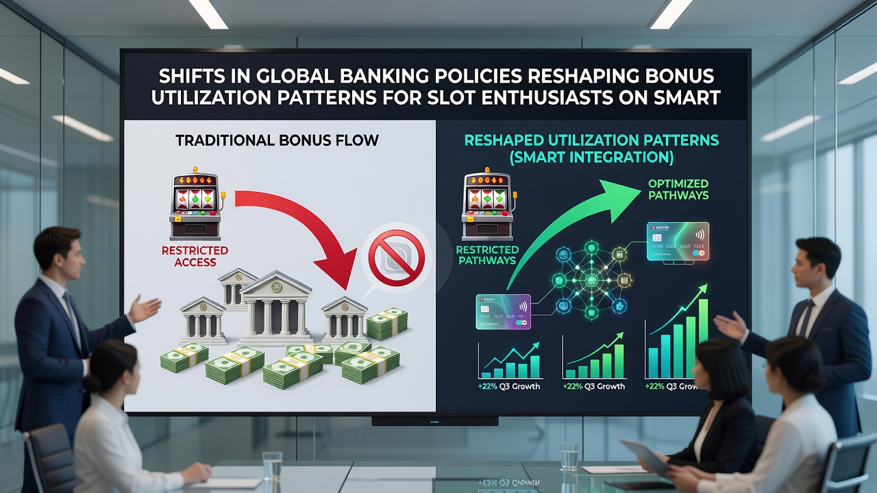 Smartphone banking interfaces and slot bonus management trends